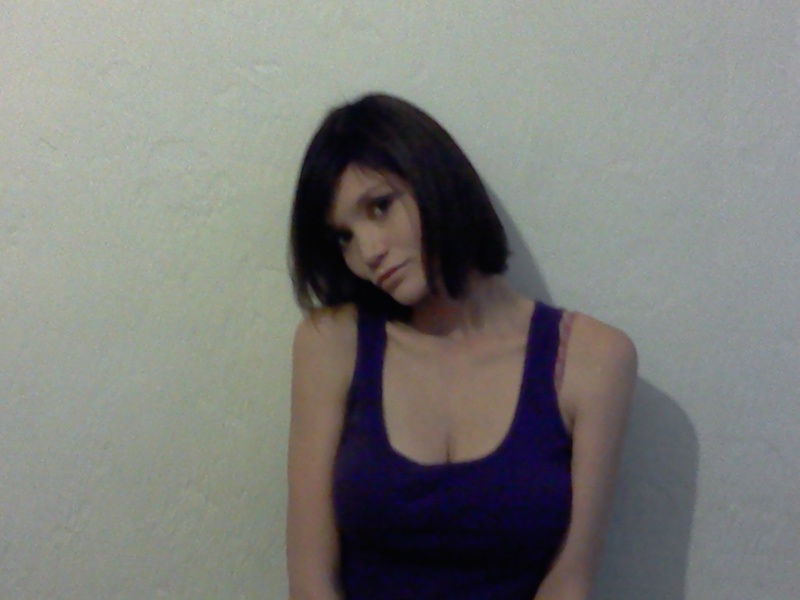 Female model photo shoot of purple michelle