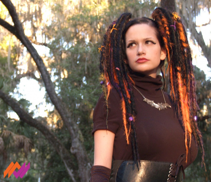 Female model photo shoot of Ragdoll Weave Co and V Sabela in Micanopy, FL, hair styled by Ragdoll Weave Co, clothing designed by Ragdoll Patchwork