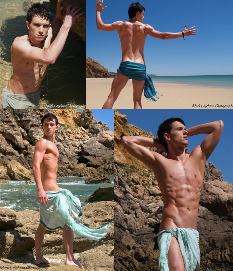 Male model photo shoot of AnthonyRiley by Mark Leighton in Lagos, Portugal