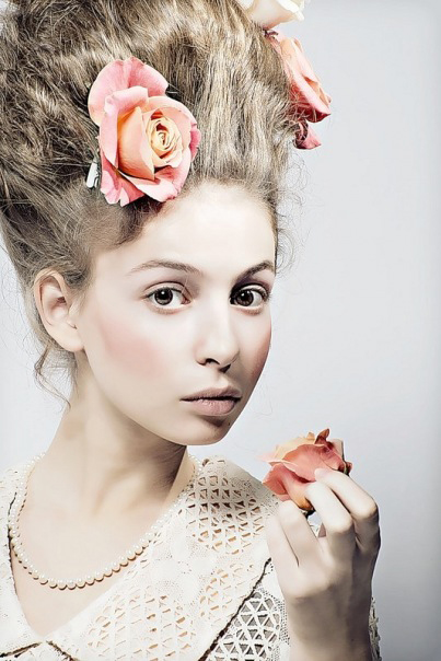 Female model photo shoot of Katya Davydova