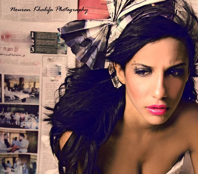 Female model photo shoot of Dina Kadry