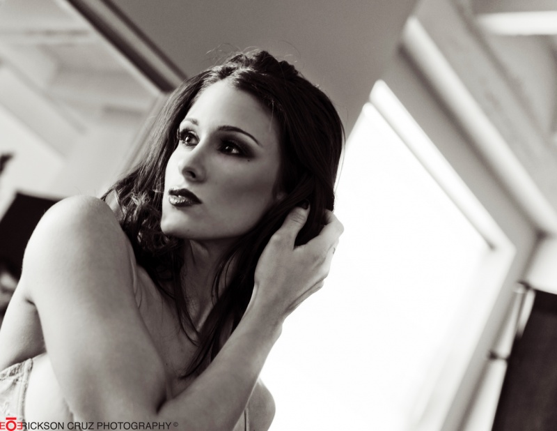Female model photo shoot of Brittany Jayne Furlan in Downtown Los Angeles