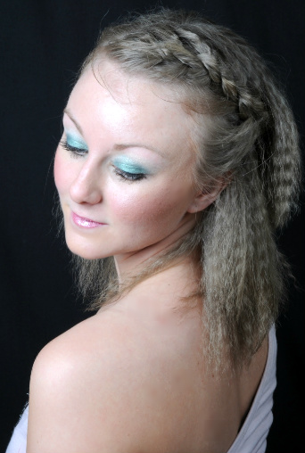 Female model photo shoot of Make-up-with-Lorr