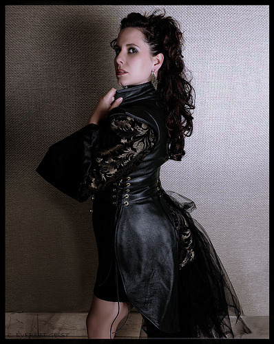 Female model photo shoot of Sabrina Jordan in The Leather Lair