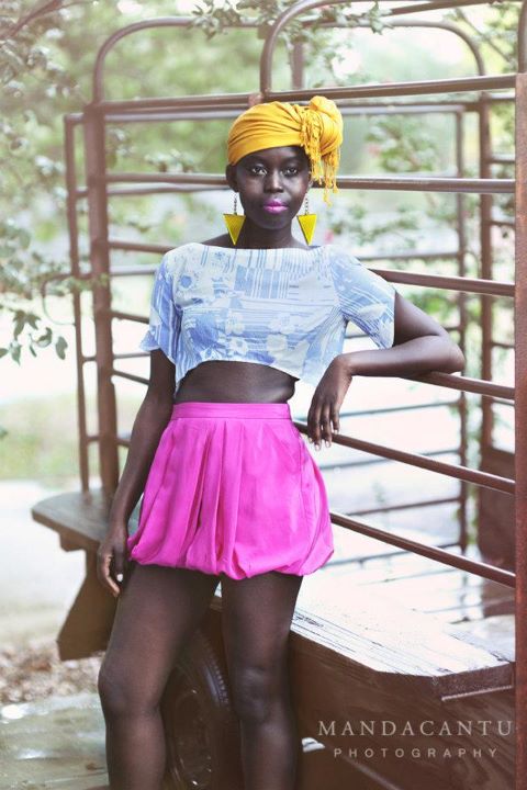Female model photo shoot of Delmonicole Clothing and DALIA J by Manda Cantu