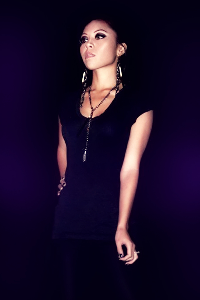 Female model photo shoot of JoannaMae in Dragonfly Night Club, Hollywood