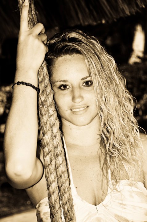 Female model photo shoot of Harlow Madison in Punta Cana