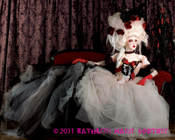 Female model photo shoot of Kathleen-Marie-Couture in Antoinette's Atelier Photography Studio NY