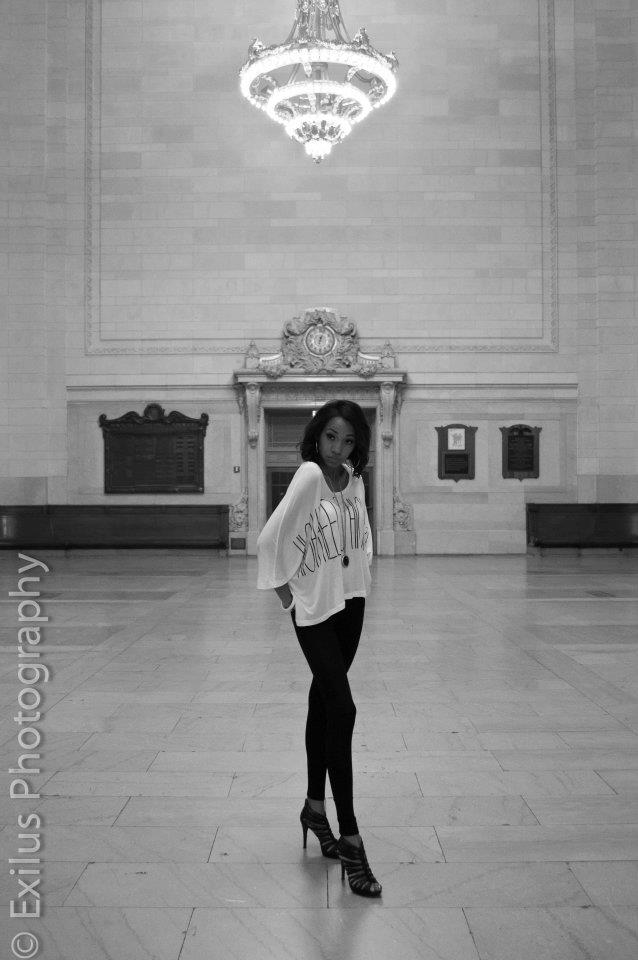 Female model photo shoot of Olivia Hartley  in Grand Central Station