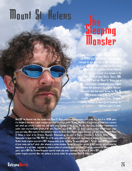 Male model photo shoot of Zal in Mt. St.Helens, Washington