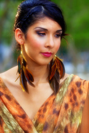 Female model photo shoot of Makeup By Alisha in Houston, TX