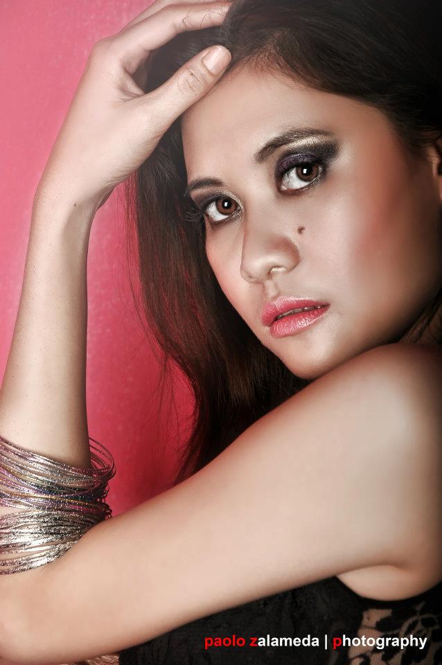 Female model photo shoot of Makeup by Carisa Magno