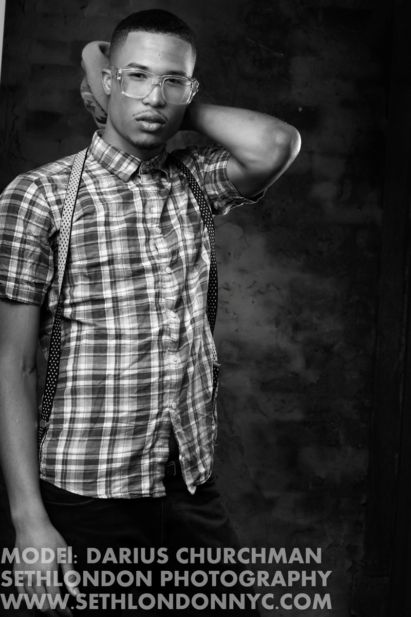 Male model photo shoot of Darius Church by The Seth London Studio