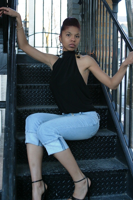 Female model photo shoot of Yolanda3 in Boston, Ma