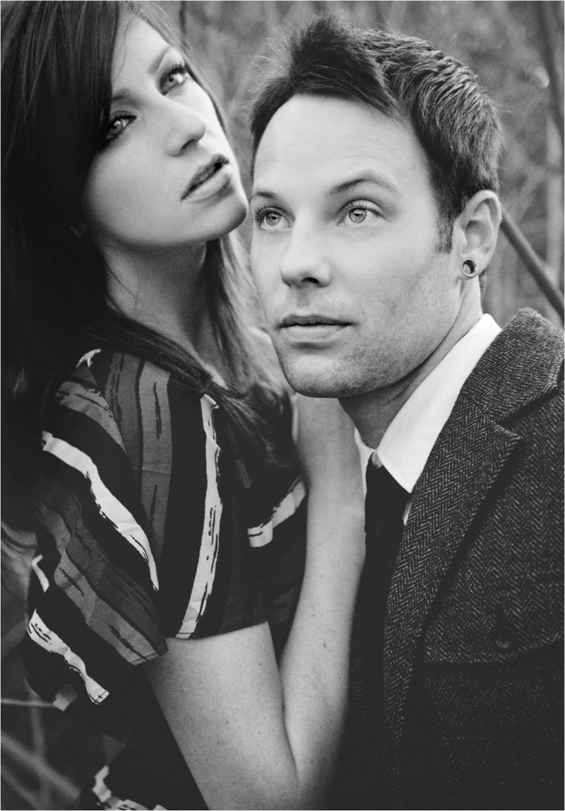 Male and Female model photo shoot of Brent James R and Jessie Renee by Sarah Mireya