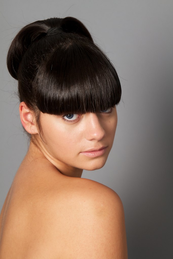 Female model photo shoot of Sherae- Hairstylist