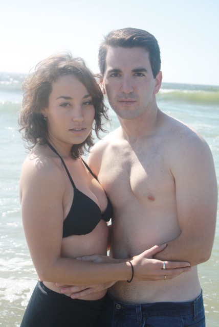 Female and Male model photo shoot of Kristine Angela  and Jordan Ring by Sultry Photography