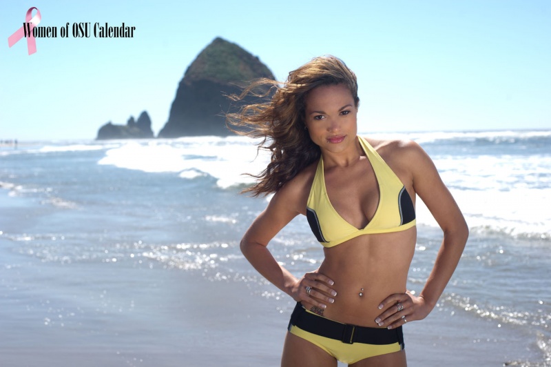 Female model photo shoot of Kyli Rochelle in Cannon Beach, Or