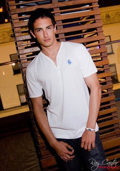 Male model photo shoot of Chris Hurtado in Club Siren at the Palomar Hotel, San Diego