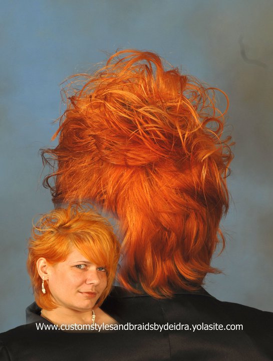 Female model photo shoot of The Hair Artist