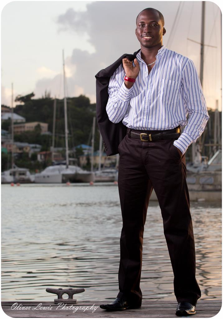 Male model photo shoot of Oliver Lewis Photos in Lagoon Road, Saint George's, Grenada