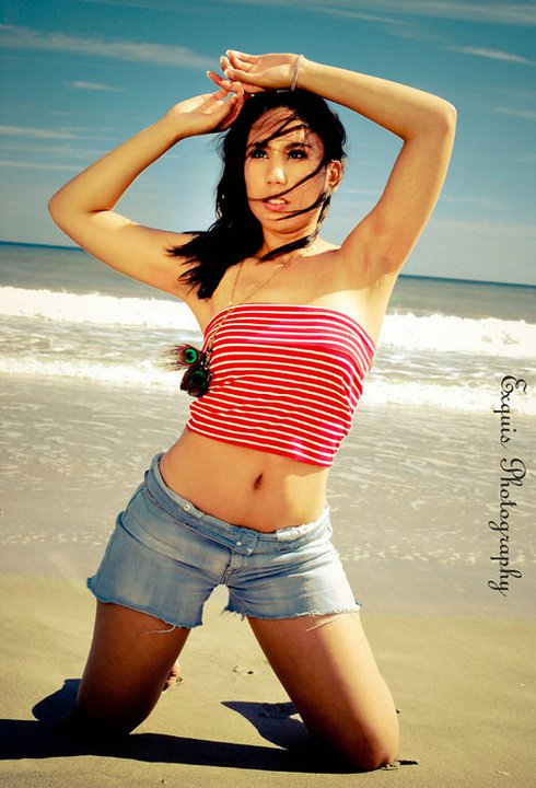 Female model photo shoot of Alexandra S Reyes in Cocoa Beach, Fl
