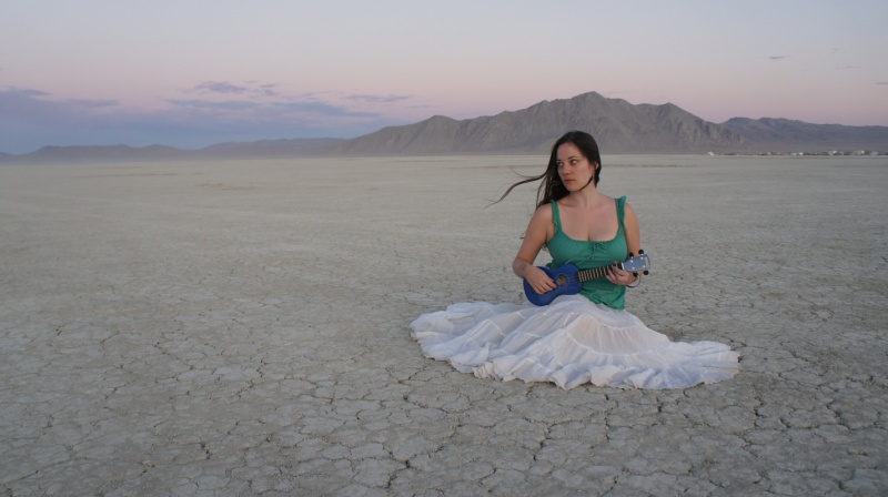 Female model photo shoot of Erika Maassen in Black Rock City, Nevada