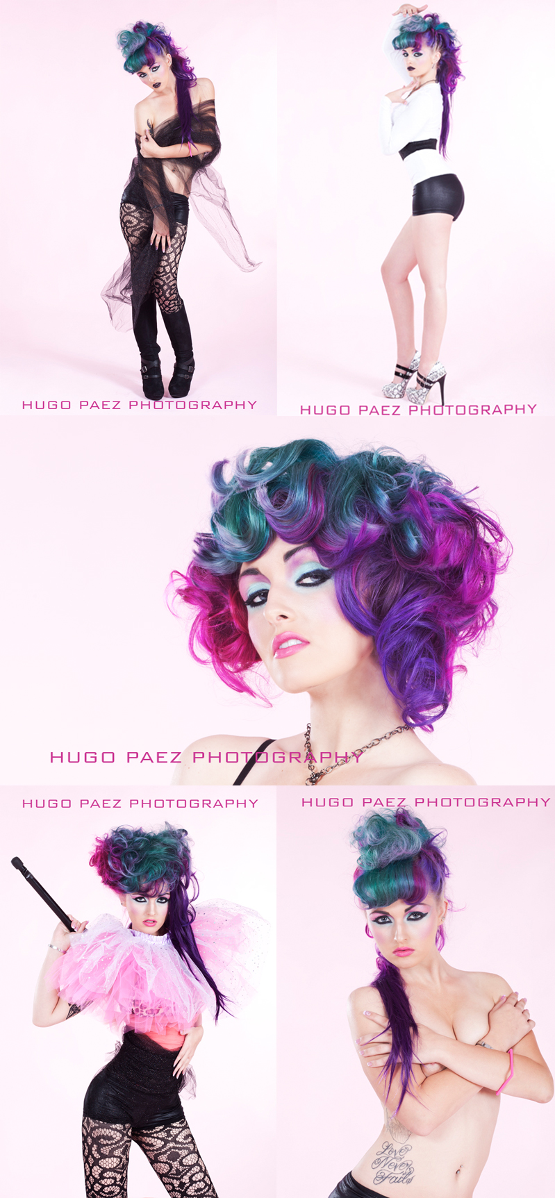 Male and Female model photo shoot of Hugo Paez Photography and Alexis Chamberlayne in Hugo Salon  Kensington Md