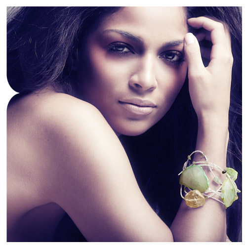 Female model photo shoot of Adha Zelma Jewelry