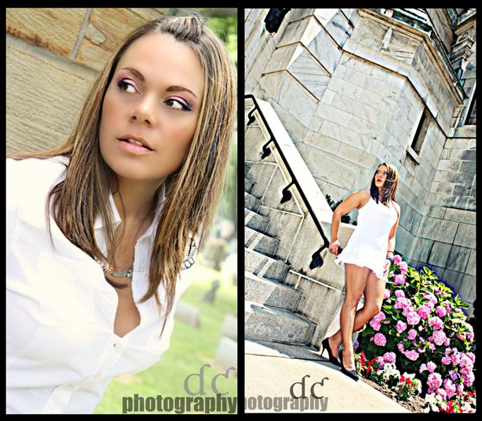 Female model photo shoot of Danielle Calato  in Basillica South Buffalo NY