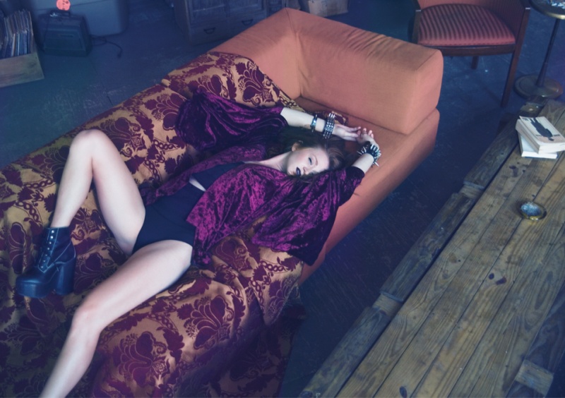 Female model photo shoot of Martina Scorcucchi and Alina Rock in new york