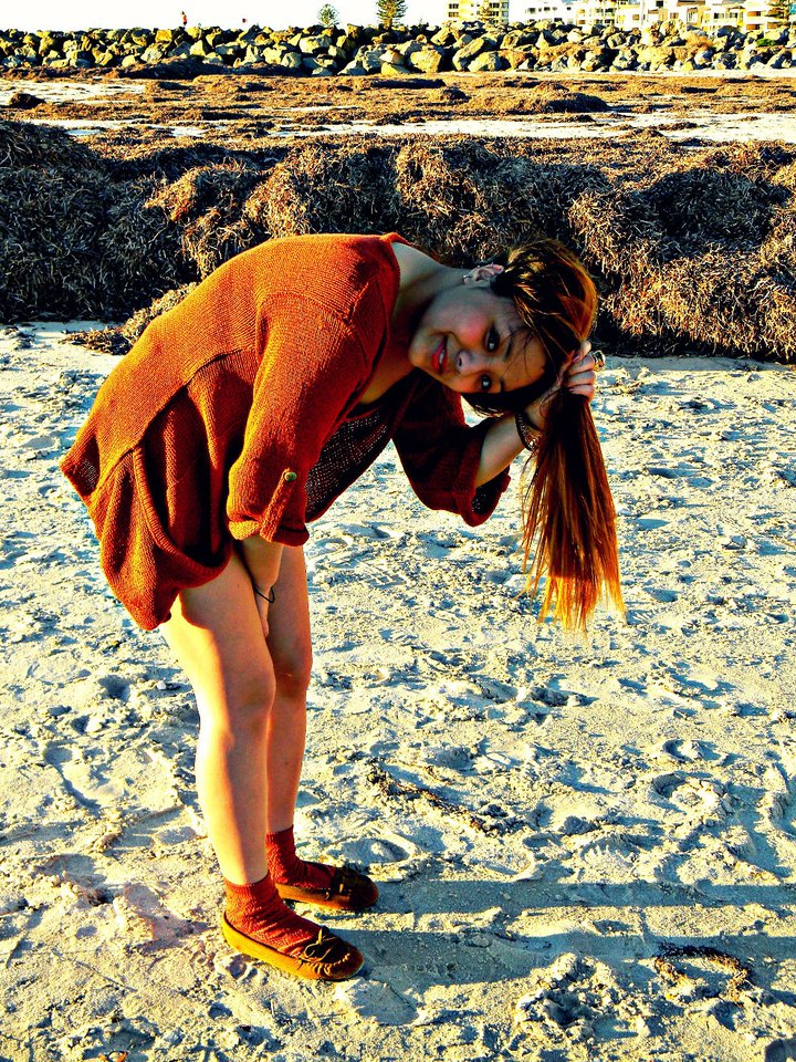 Female model photo shoot of Pellucid Photography in Glenelg Beach, SA