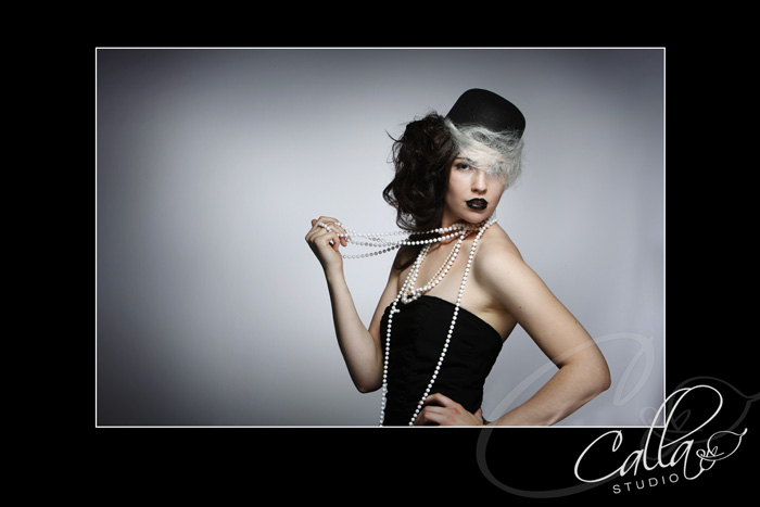 Female model photo shoot of Calla Studio in Waterloo, Ontario