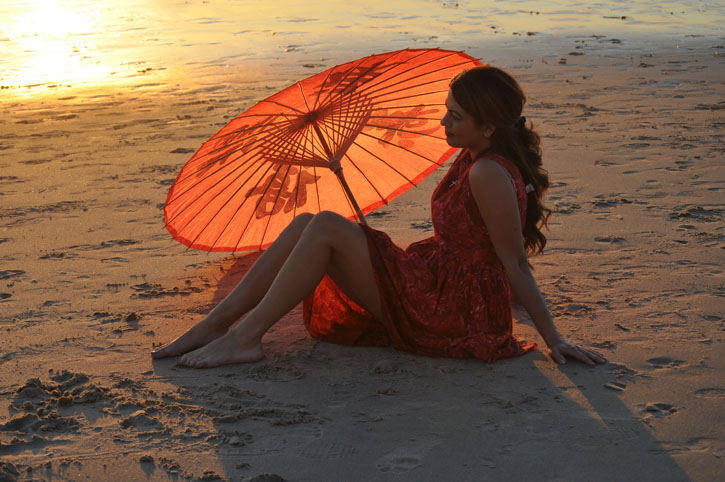 Female model photo shoot of Diane Leonard in Laguna Beach