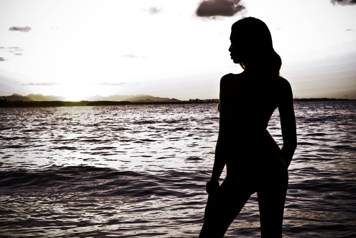 Female model photo shoot of Clousse in Bavaro beach