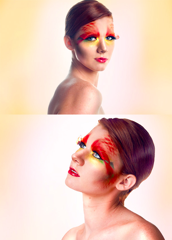 Female model photo shoot of Aleksandra S Artistry by Leah - Lee
