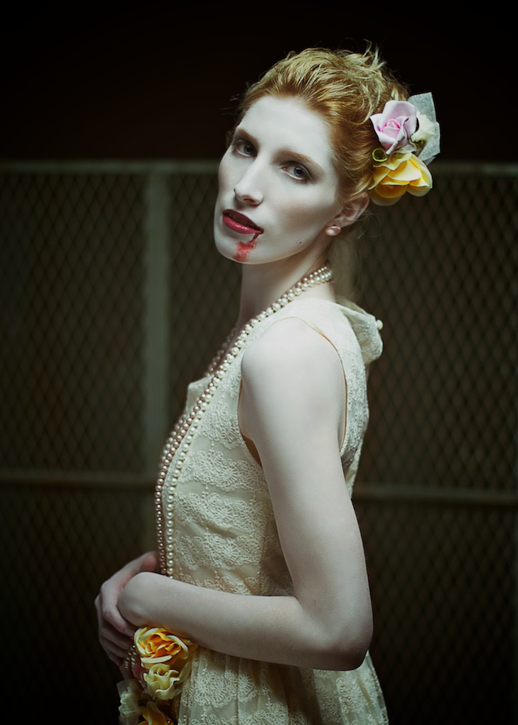 Female model photo shoot of Bridget-Marie by Jun_O, makeup by Yurie Makeup