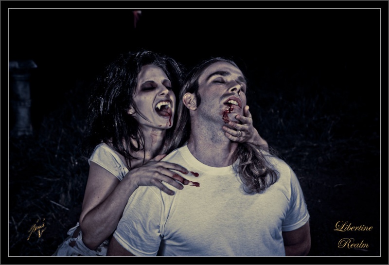 Female and Male model photo shoot of Libertine Realm Omaha and Docken