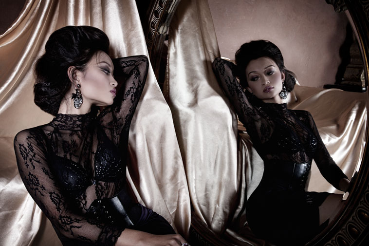 Female model photo shoot of Tiffany Kieu by Olga Schleicher