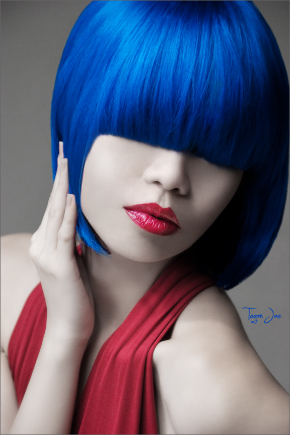 Female model photo shoot of TeacupTegan and Kaela , makeup by FaceScape Artistry