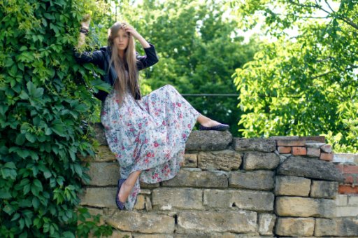 Female model photo shoot of Aleksandra Bykadorova