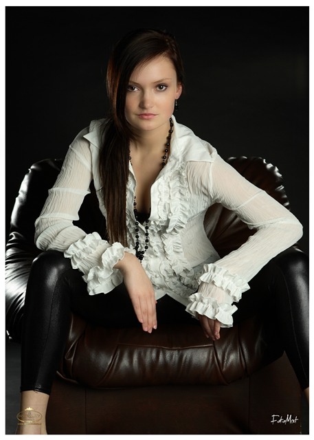 Female model photo shoot of annalotte in FotoMat, Malbork, Poland