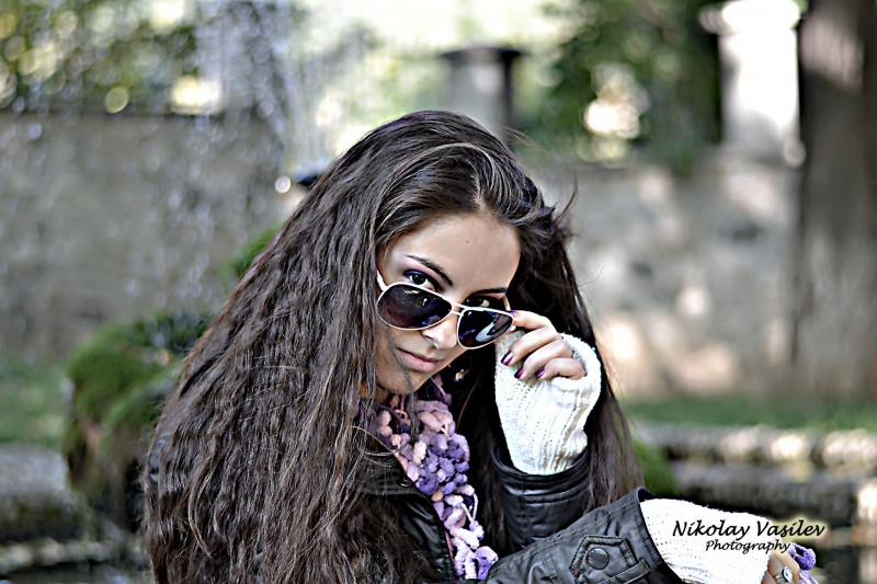 Female model photo shoot of Atina Topchieva in Nature