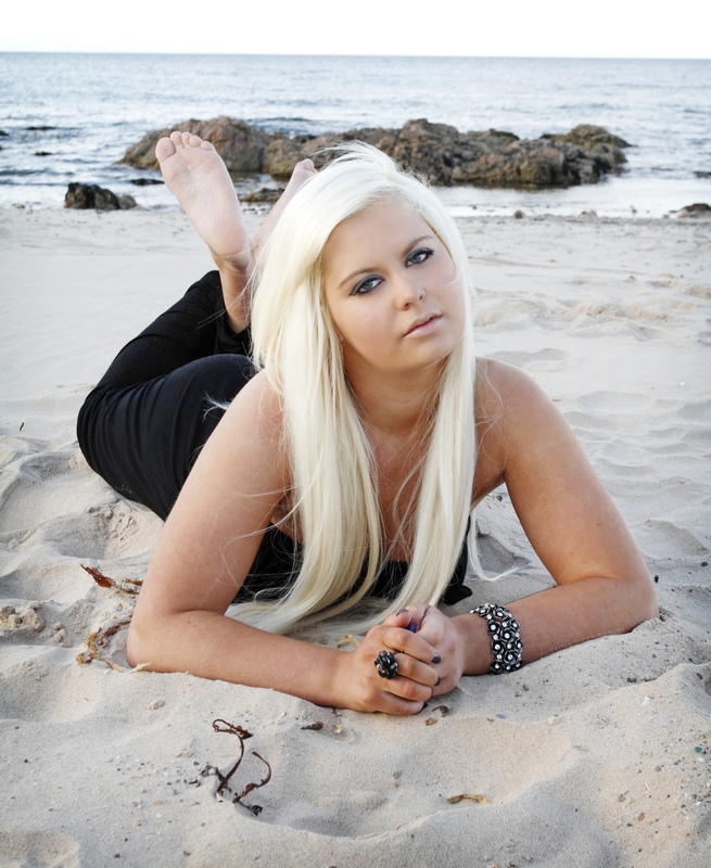 Female model photo shoot of Jadems in Cullen Beach