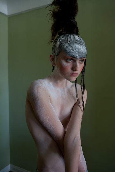 Female model photo shoot of Monika Monroe-Hair