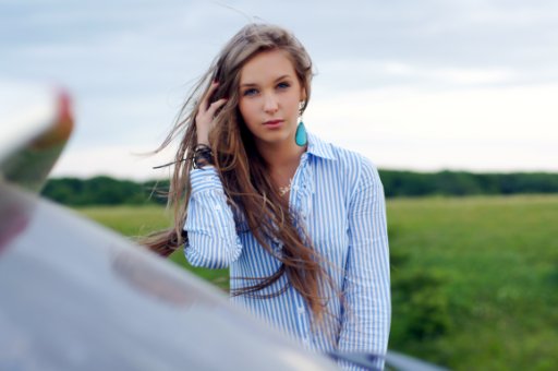 Female model photo shoot of Aleksandra Bykadorova