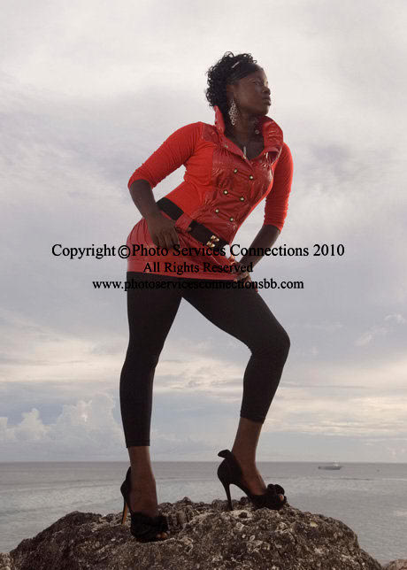 Female model photo shoot of Veja B  in Barbados