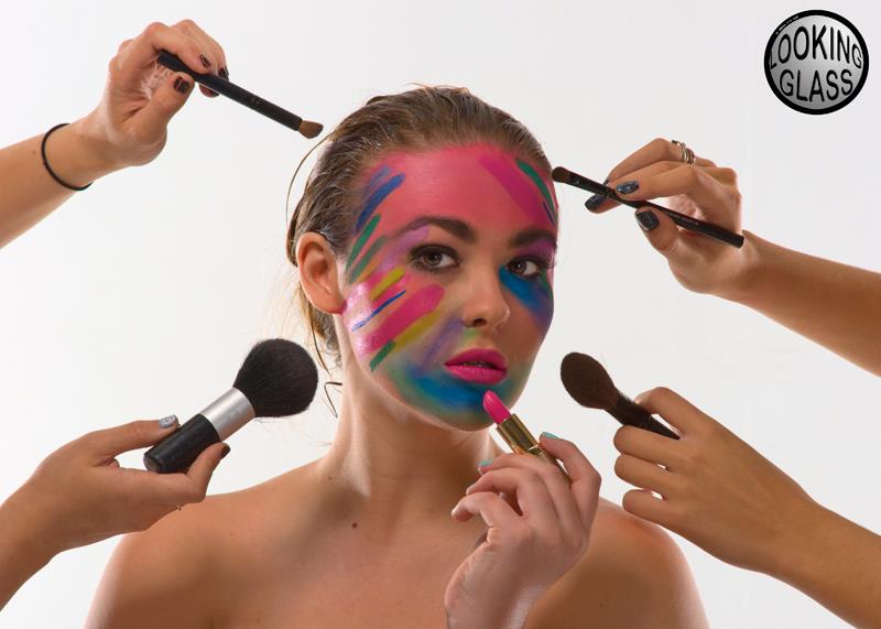 Female model photo shoot of Teal Makeup Artistry