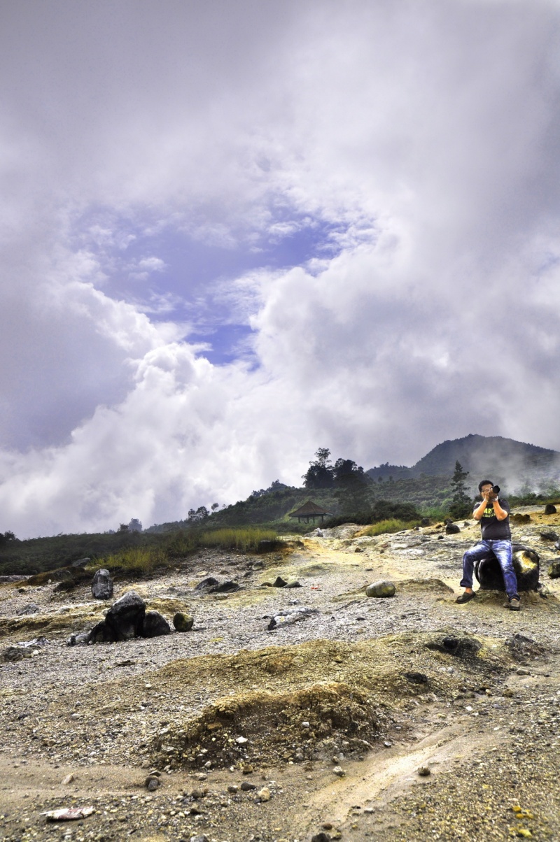 Male model photo shoot of Steve Djunaedy in Dieng Plateau - Central Java - Indonesia
