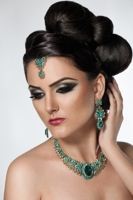 Female model photo shoot of DiamondAsh by Garazi Photography in Birmingham, makeup by Shabana Dhadda